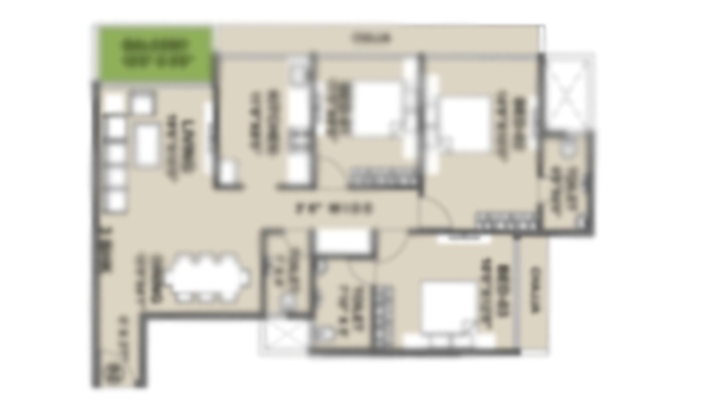 Kedarnath 3 BHK